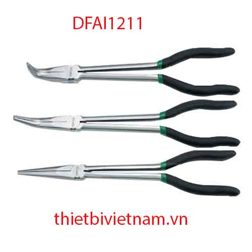 Kiềm gắp dài mũi cong 11 inch hãng TOPTUL DFAI1211