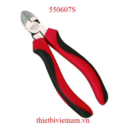 KÌM CẮT 6 INCH TAY CẦM CAO SU HAI MÀU HÃNG GENIUS MODEL 550607S