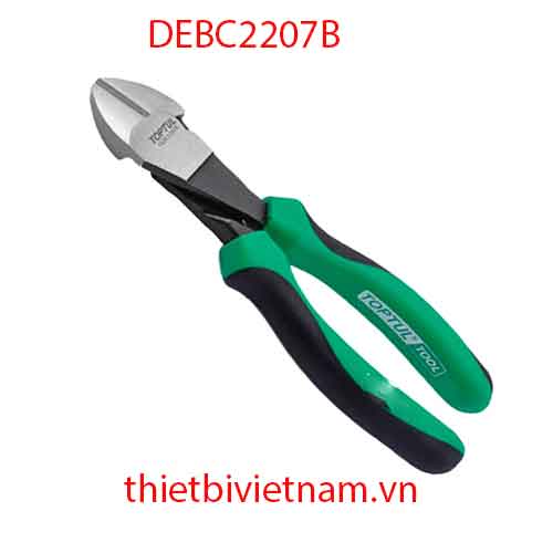  Kìm cắt 7 inch cán xanh hãng TOPTUL DEBC2207B