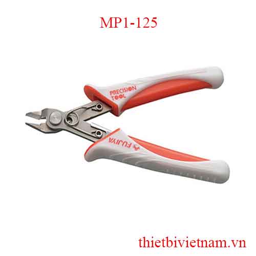Kìm cắt điện tử 5 inch cán trắng Fujiya-MP1-125