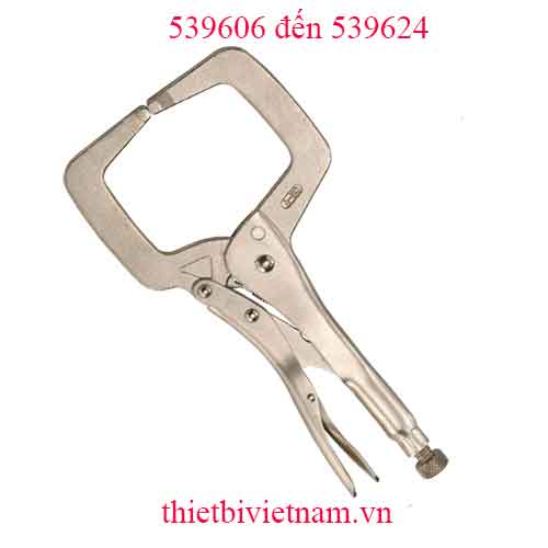 KÌM CHẾT MỎ KẸP CHỮ C 6, 11, 18, 24 INCH HÃNG GENIUS MODEL 539606 đến 539624