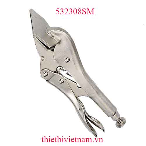 KÌM CHẾT MỎ KẸP KIM LOẠI TẤM 8 INCH HÃNG GENIUS MODEL 532308SM