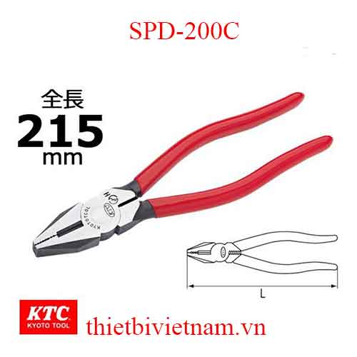 Kìm cơ khí hãng KTC SPD-200C
