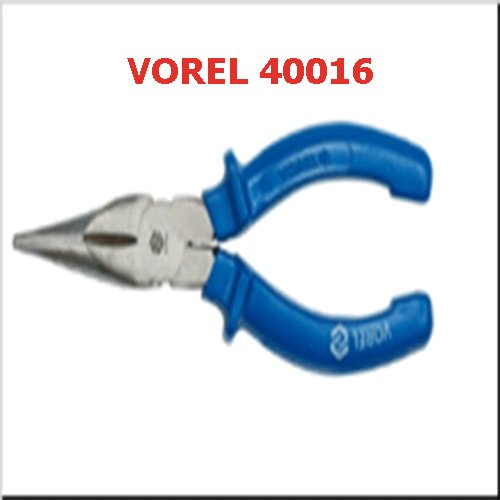 Kìm cong mỏ nhọn kiểu Mỹ 200mm VOREL 40016