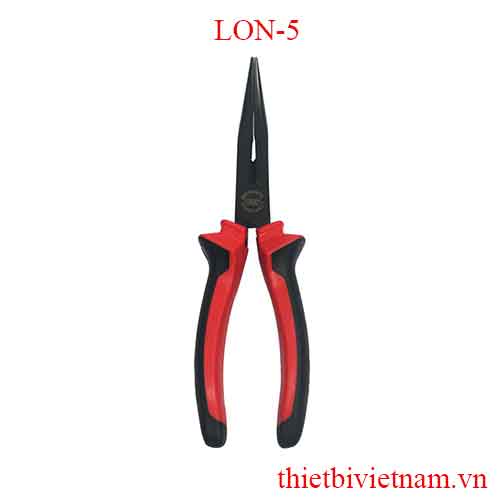 Kìm ( đỏ đen ) nhọn 5 inch TOP LON-5