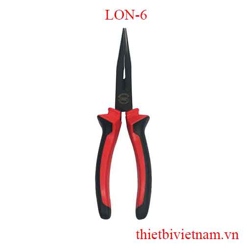 Kìm ( đỏ đen ) nhọn 6 inch TOP LON-6