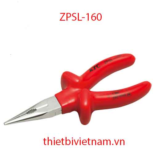 Kìm mỏ nhọn cách điện hãng KTC ZPSL-160