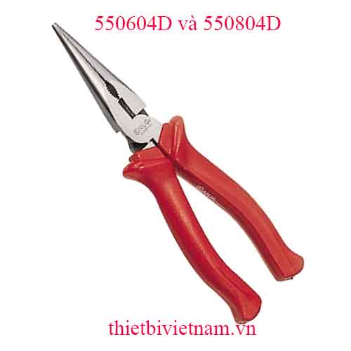 KÌM MỎ NHỌN TAY CẦM NHỰA 6, 8 INCH  HÃNG GENIUS MODEL 550604D và 550804D