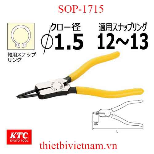 Kìm mở phanh KTC SOP-1715