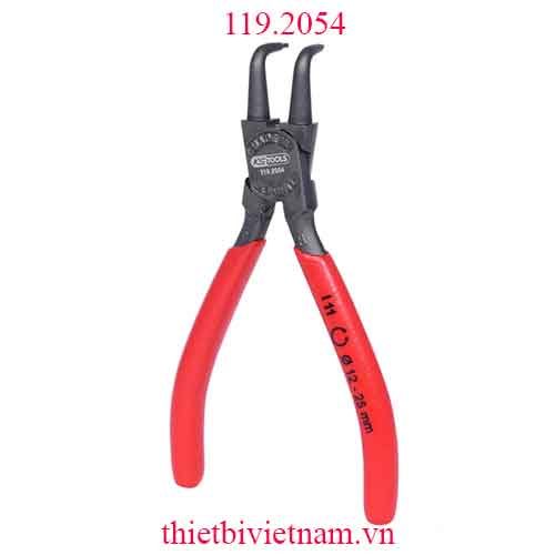Kìm mở phe trong mũi cong 12 -25mm model 119.2054 KS Tools