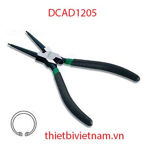 Kìm mở phe trong mũi thẳng 5 inch hãng TOPTUL DCAD1205