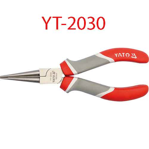 Kìm nhọn mỏ tròn  160mm YATO YT-2030