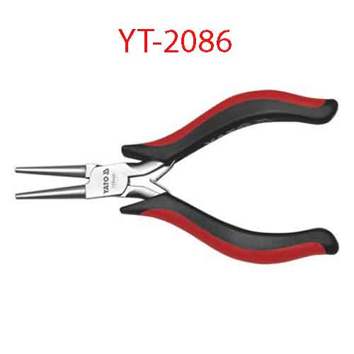 Kìm Nhọn Mỏ Tròn Mini YATO YT-2086