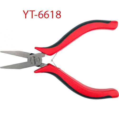Kìm nhọn mũi dẹp mini  115mm YATO YT-6618