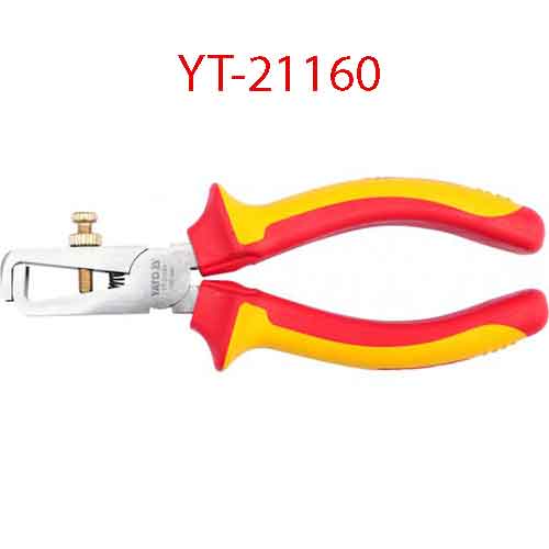 Kìm tước dây cách điện 6'' YATO YT-21160
