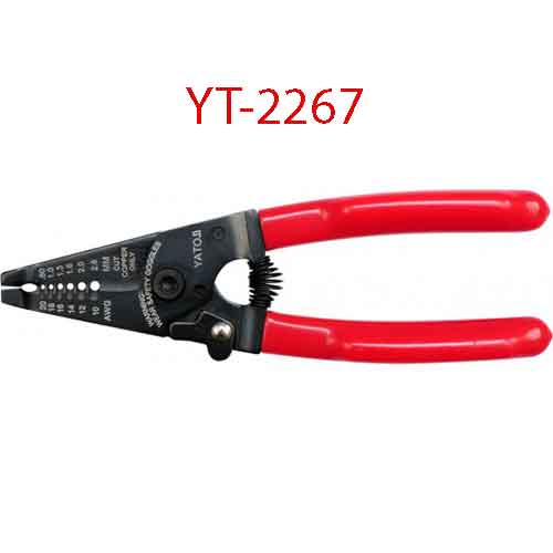 Kìm tuốt cốt 0,8-2,6mm YATO YT-2267