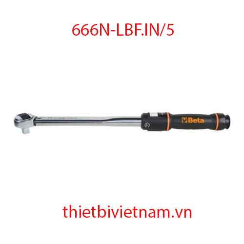 LBF.IN/5-CLICK-TYPE TORQUE WRENCHES BETA MODEL 666N-LBF.IN/5