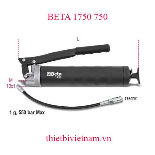 LEVER OPERATED GREASE GUNS BETA MODEL 1750 750