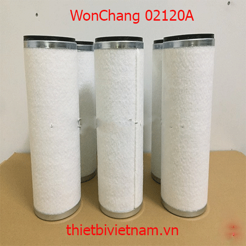 Lọc tách dầu bơm chân không hãng WonChang 02120A