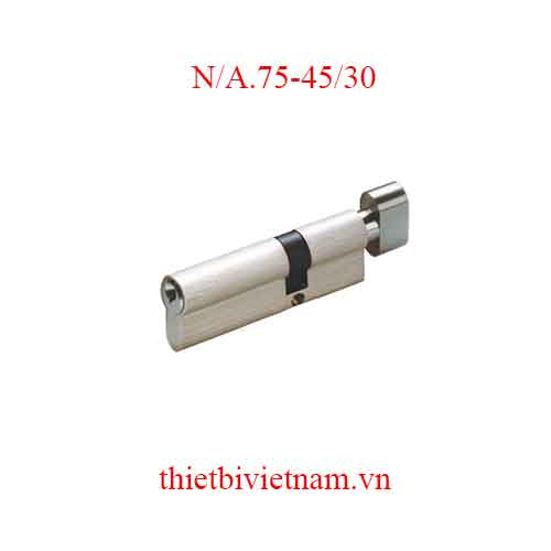 Lõi khóa 1 đầu chìa tâm lệch 45/30 Cmech dài 75mm N/A.75-45/30