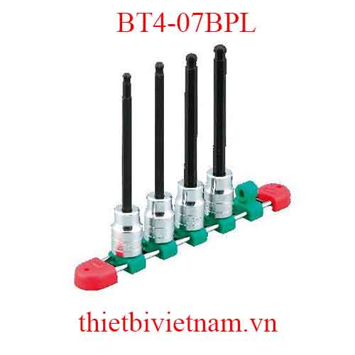 Lục giác chìm hệ mét dạng khẩu 1/2 inch dài 132mm hãng KTC BT4-07BPL