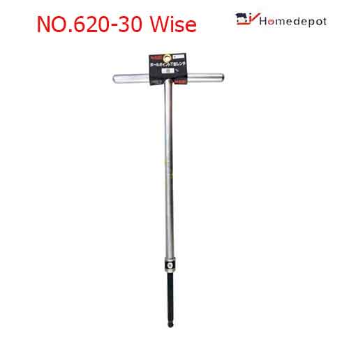 Lục giác chữ T đầu bi nhật bản 3.0mmx190mm NO.620-30 Wise