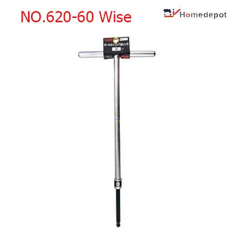 Lục giác chữ T đầu bi nhật bản 6mmx270mm NO.620-60 Wise