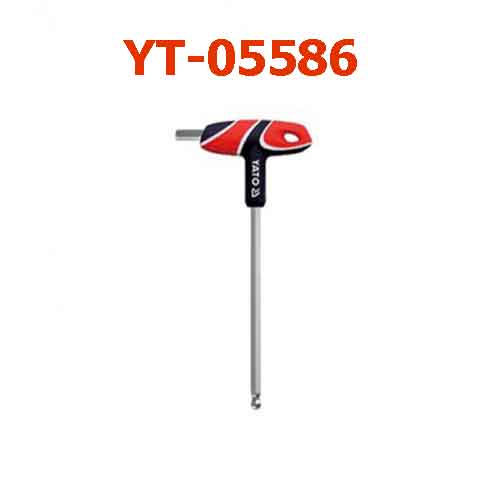 Lục giác chữ T đầu bi Yato YT-05586