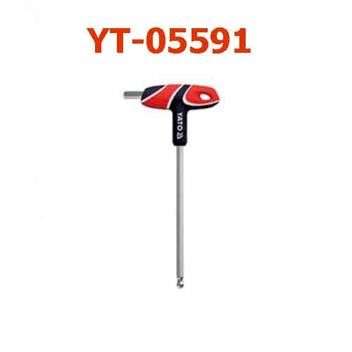 Lục giác chữ T đầu bi Yato YT-05591