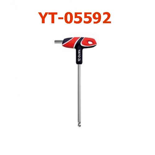 Lục giác chữ T đầu bi Yato YT-05592