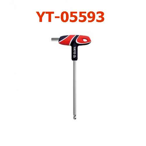 Lục giác chữ T đầu bi Yato YT-05593