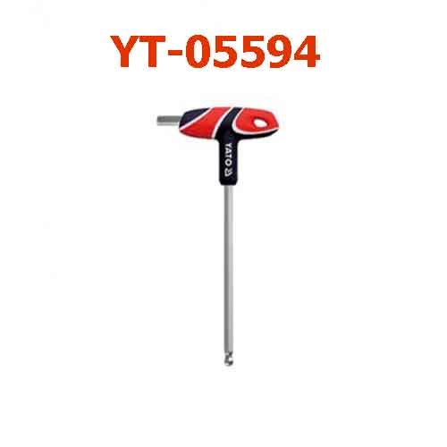 Lục giác chữ T đầu bi Yato YT-05594