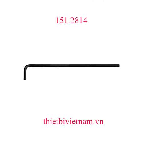 Lục giác đầu bằng loại dài bề mặt phủ phốt phat 14mm model 151.2814 KS Tools