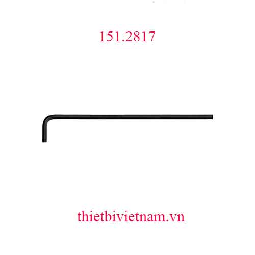 Lục giác đầu bằng loại dài bề mặt phủ phốt phat 17mm model 151.2817 KS Tools