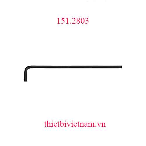 Lục giác đầu bằng loại dài bề mặt phủ phốt phat 3mm model 151.2803 KS Tools