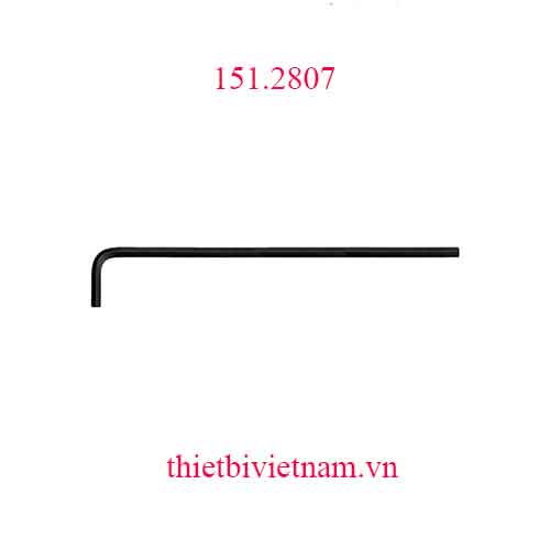 Lục giác đầu bằng loại dài bề mặt phủ phốt phat 7mm model 151.2807 KS Tools