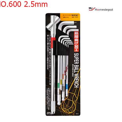 Lục giác đầu bằng nhật bản NO.600 2.5mm Wise