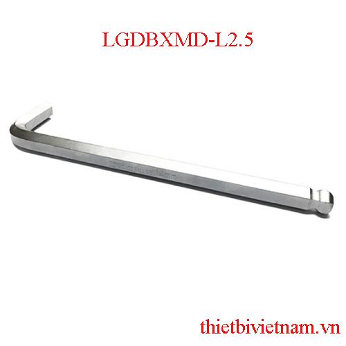 Lục giác đầu bi, xi mờ dài 2.5 mm TOP LGDBXMD-L2.5