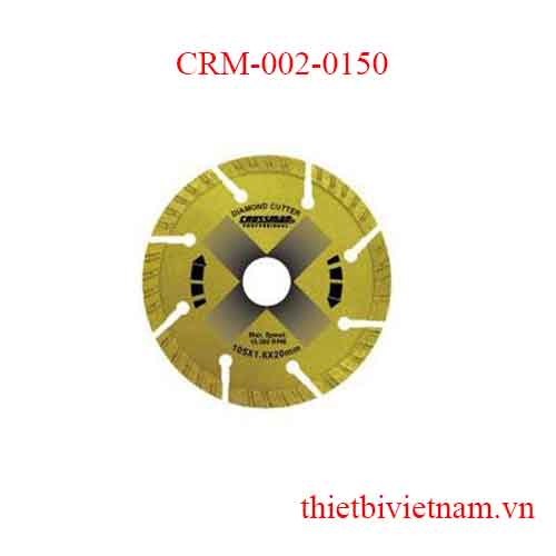 Lưỡi cắt gạch khô ướt kích thước 105 mm Crossman CRM-002-0150