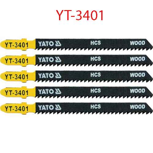 Lưỡi cưa lọng cắt gỗ, 10TPI / 2,5mm-5PCS YATO YT-3401