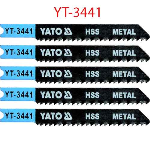 Lưỡi cưa lọng cắt gỗ, 12TPI / 2mm-5PCS YATO YT-3441