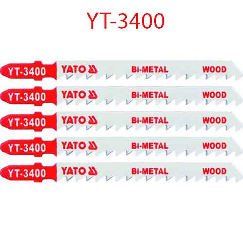 Lưỡi cưa lọng cắt gỗ, 6 TPI / 4mm-5PCS-5PCS YATO YT-3400