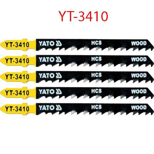 Lưỡi cưa lọng cắt gỗ, 6TPI / 4mm-5PCS YATO YT-3410