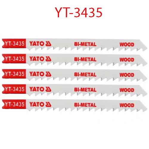 Lưỡi cưa lọng cắt gỗ, 6TPI / 4mm-5PCS YATO YT-3435
