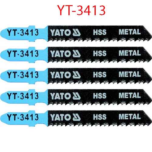 Lưỡi cưa lọng cắt kim loại, 12 TPI / 2mm-5PCS YATO YT-3413