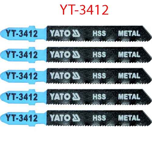 Lưỡi cưa lọng cắt Kim loại, 21 TPI / 1,2mm-5PCS YATO YT-3412
