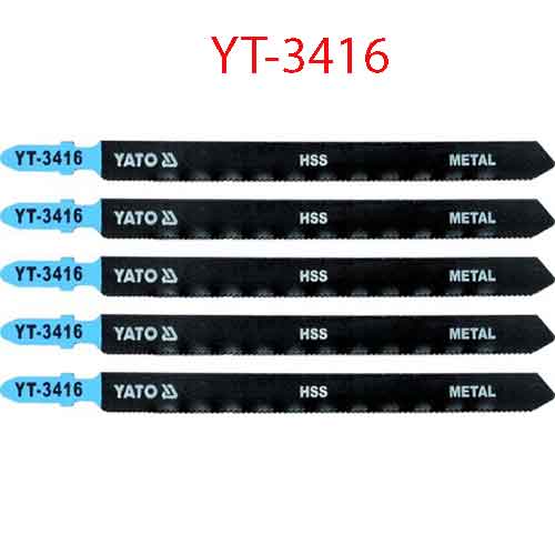 Lưỡi cưa lọng cắt  kim loại , 21TPI / 1,2mm-5PCS YATO YT-3416