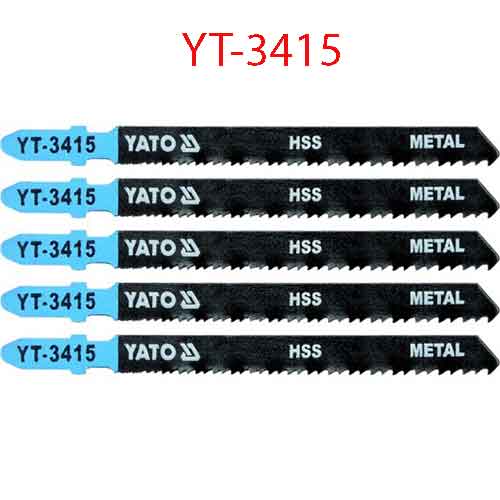 Lưỡi cưa lọng cắt  kim loại 24~10TPI / 1,2 ~2,6mm-5PCS YATO YT-3415