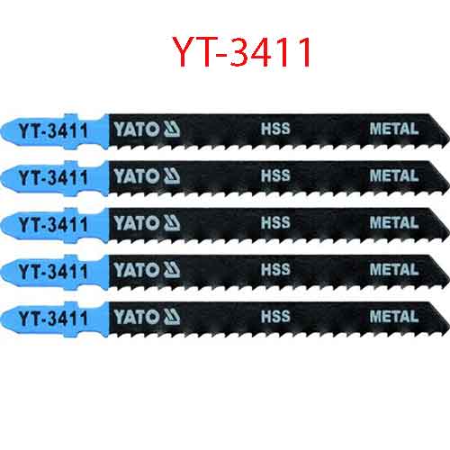 Lưỡi cưa lọng cắt Kim loại, 8 TPI / 3mm-5PCS YATO YT-3411