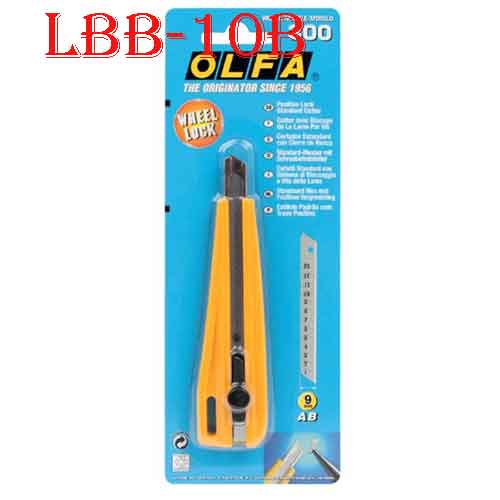 Lưỡi dao cắt màu đen 18mm Olfa LBB-10B 